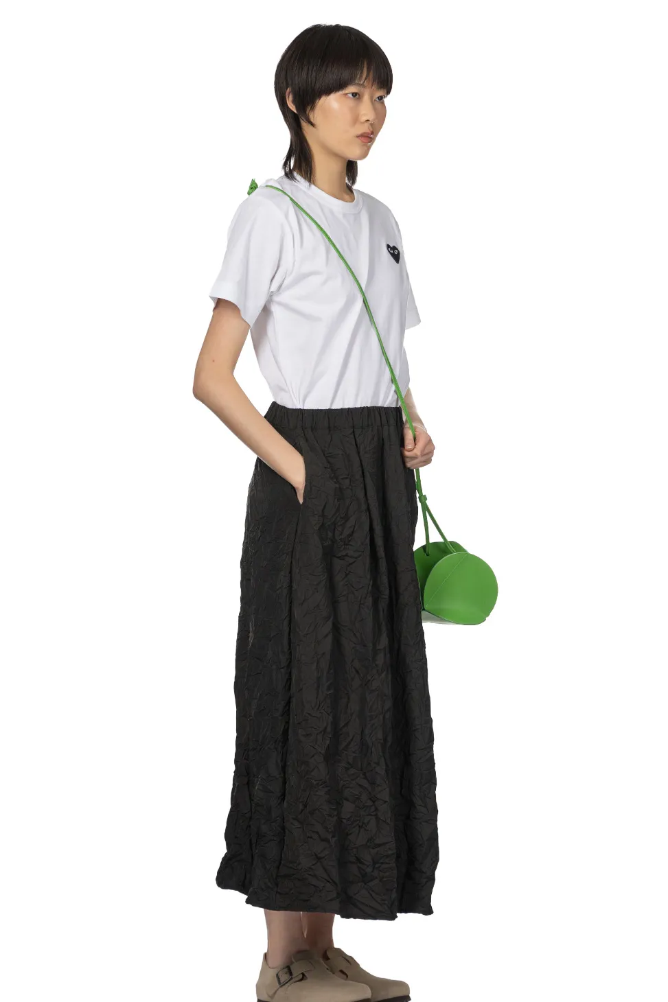 Discount NARU Pieno Flared Skirt - Black