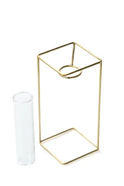 Online West Village Tokyo PIKE STAND BRASS VASE - SQUARE