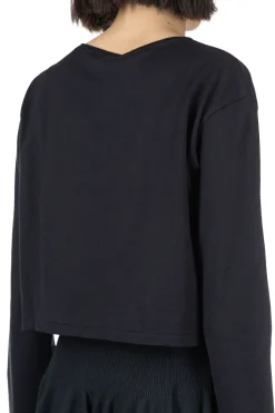 Online AURALEE Pima Cotton Jersey Boat Neck Pullover