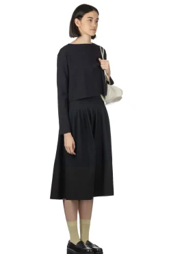 Online AURALEE Pima Cotton Jersey Boat Neck Pullover