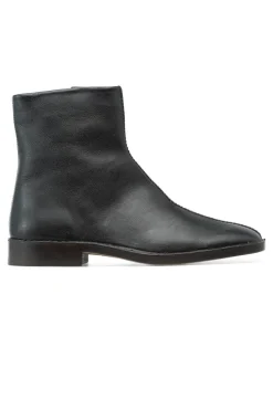 Discount LEMAIRE Piped Zipped Boots-Black