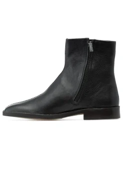 Discount LEMAIRE Piped Zipped Boots-Black