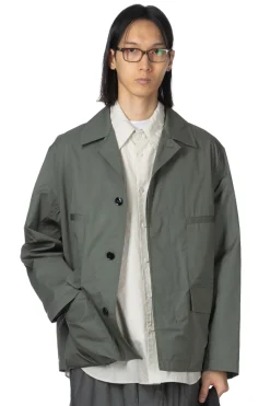 Sale LEMAIRE 4 Pocket Overshirt - Ash Grey