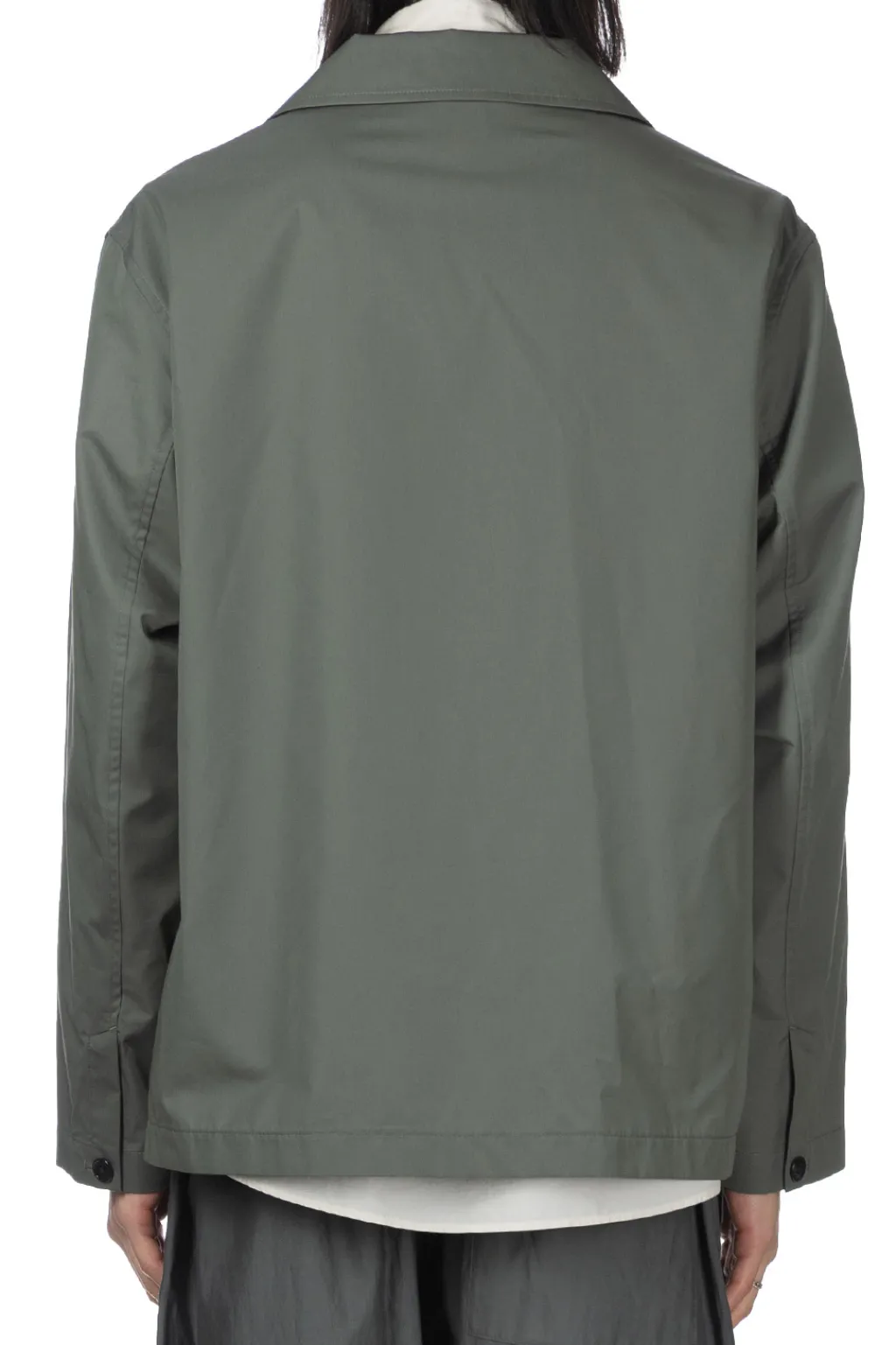 Sale LEMAIRE 4 Pocket Overshirt - Ash Grey