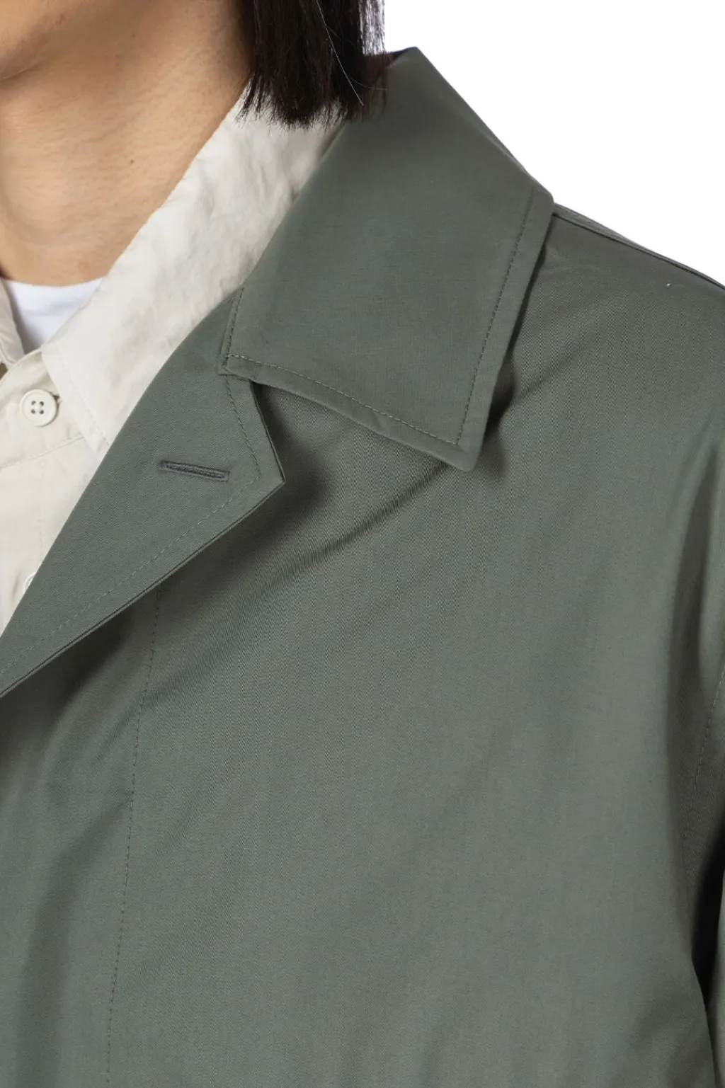 Sale LEMAIRE 4 Pocket Overshirt - Ash Grey