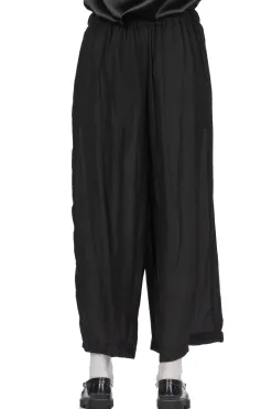 Sale Comme Des Garcons Comme Des Garcons Polyester Georgette Thick Garment Washed Pants