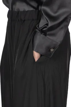 Sale Comme Des Garcons Comme Des Garcons Polyester Georgette Thick Garment Washed Pants