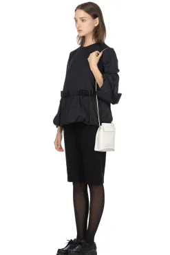 Sale Comme Des Garcons Comme Des Garcons Polyester pique LS TOP- Black
