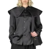 Fashion Comme Des Garcons Comme Des Garcons Polyester Satin Blouse