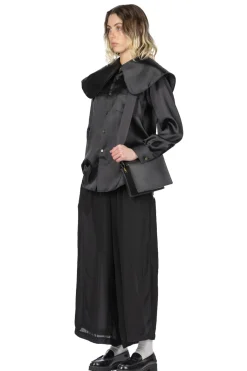 Fashion Comme Des Garcons Comme Des Garcons Polyester Satin Blouse