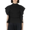 Fashion CFCL Portrait Crease Top - Black