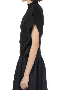 Fashion CFCL Portrait Crease Top - Black