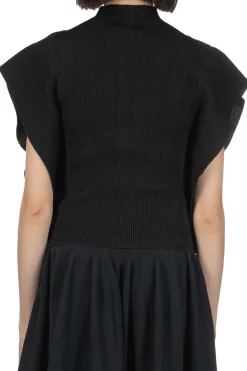 Fashion CFCL Portrait Crease Top - Black