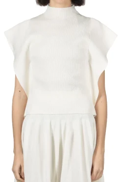 Sale CFCL Portrait Crease Top - White