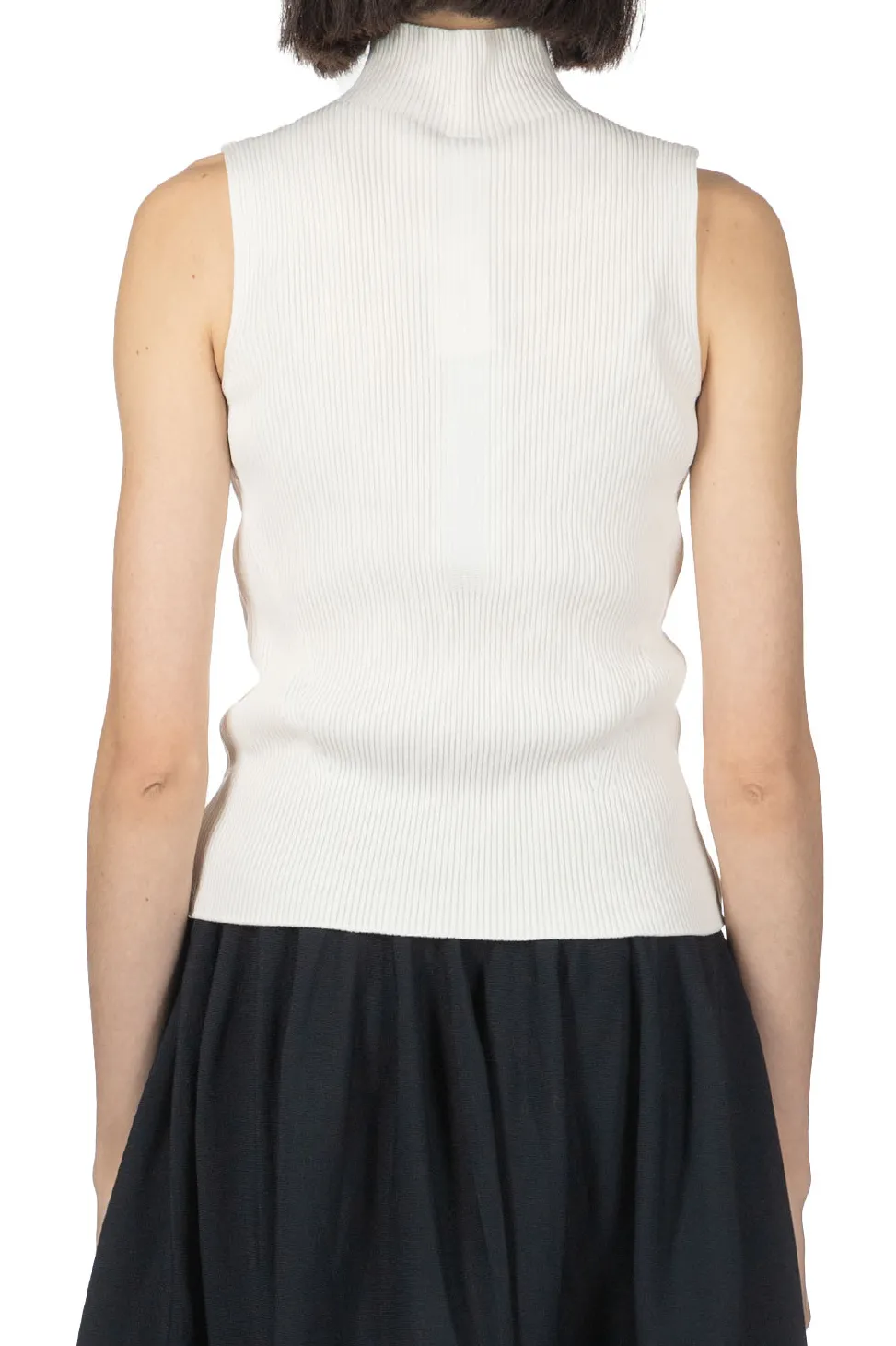 Outlet CFCL Portrait Sleeveless Top - White