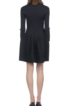 Best CFCL Pottery Long Sleeve Mini Dress - Black