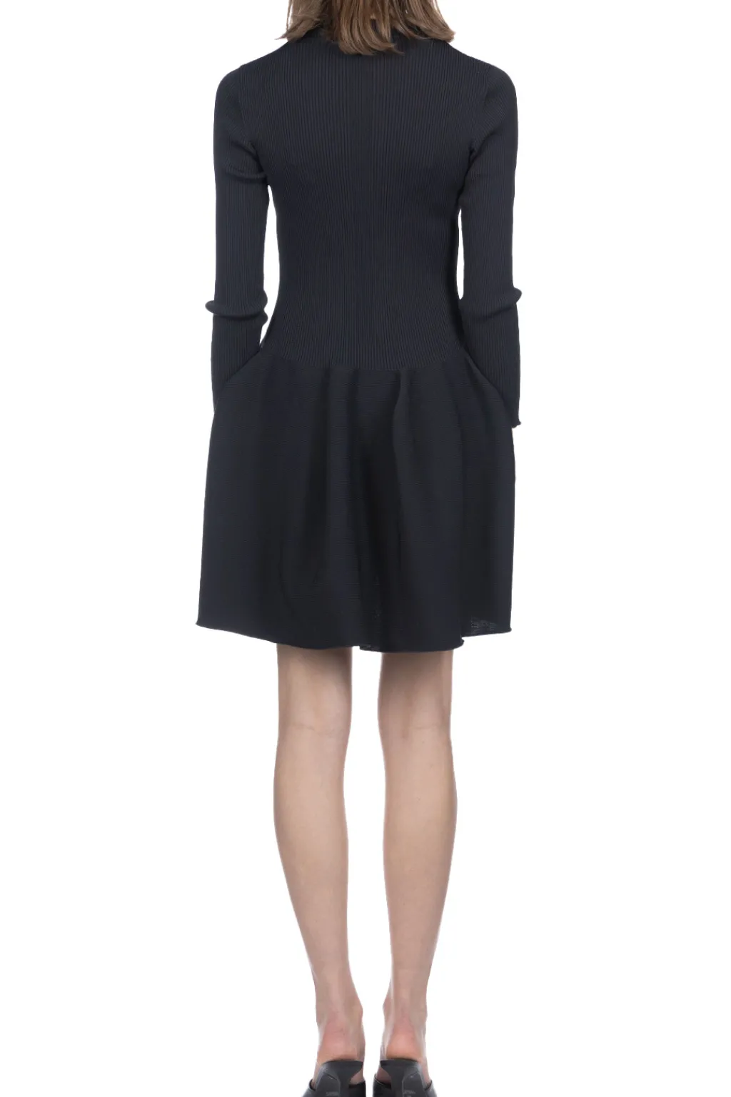 Best CFCL Pottery Long Sleeve Mini Dress - Black