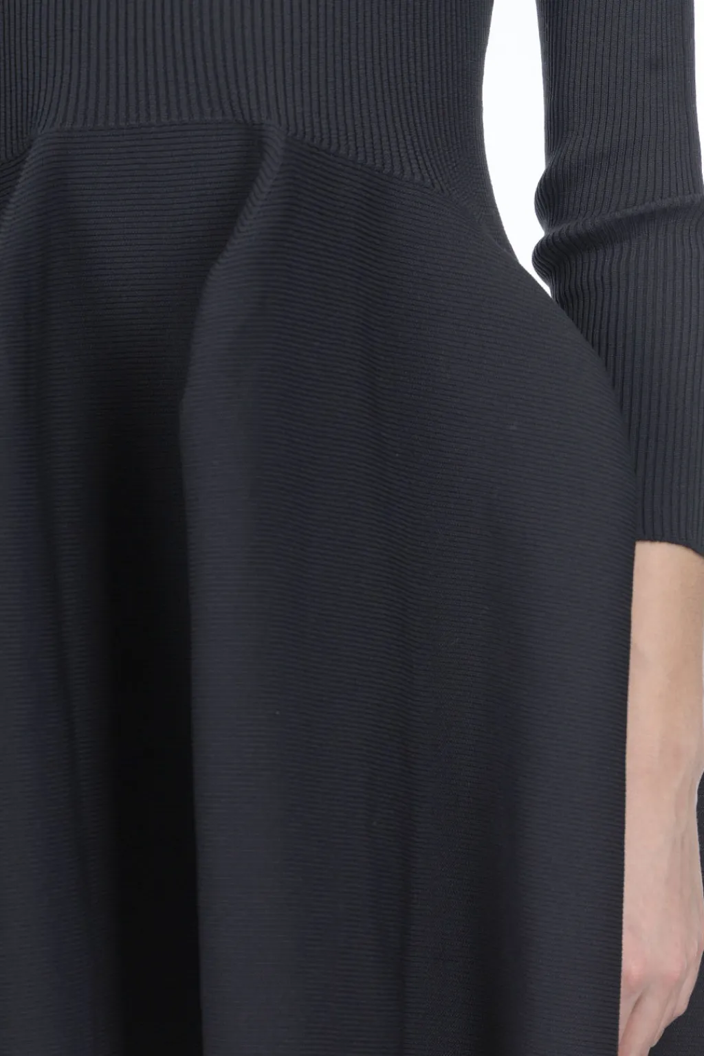 Best CFCL Pottery Long Sleeve Mini Dress - Black