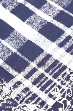 Sale Engineered Garments Printed Bandana - Navy Collage