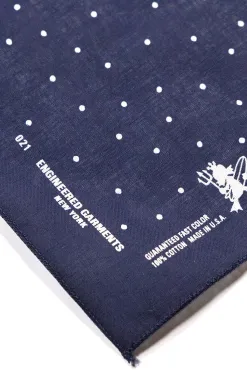 Sale Engineered Garments Printed Bandana - Navy Collage