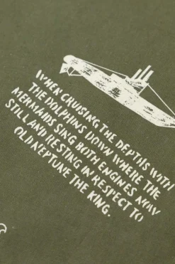 Fashion Engineered Garments Printed Bandana - Olive NY