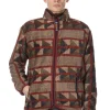 Online Kapital PUEBLO Stripe Fleece Zip Blouson