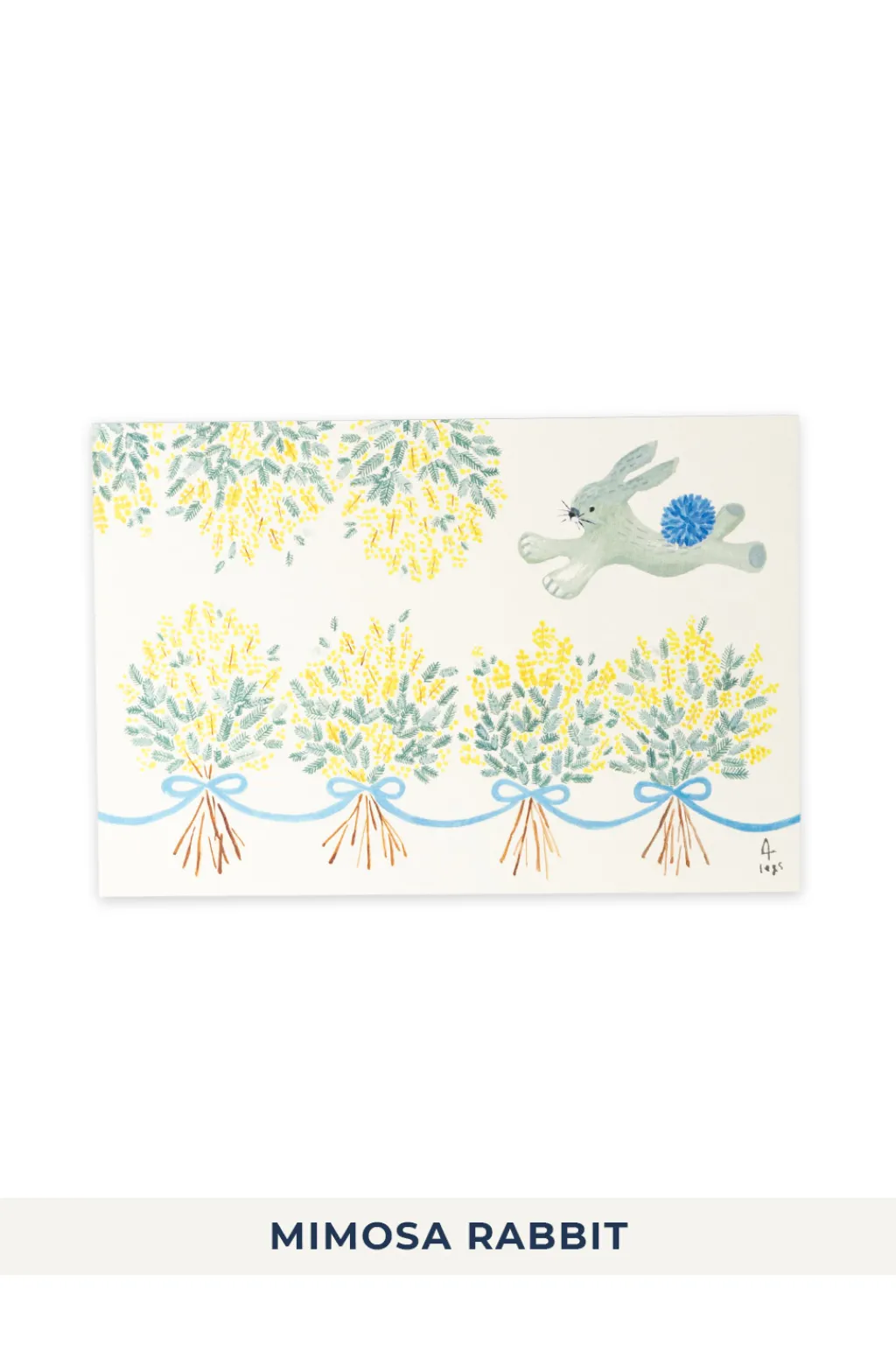 Online Mino Washi Rabbit Post Card - 5 choices