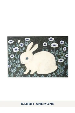 Online Mino Washi Rabbit Post Card - 5 choices
