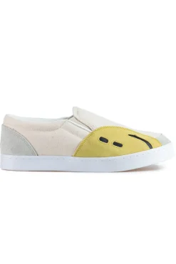 New Kapital Rain Smile Slip On - Natural