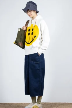 New Kapital Rain Smile Slip On - Natural