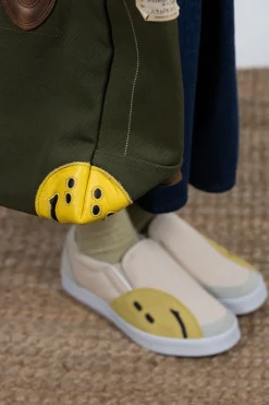 New Kapital Rain Smile Slip On - Natural