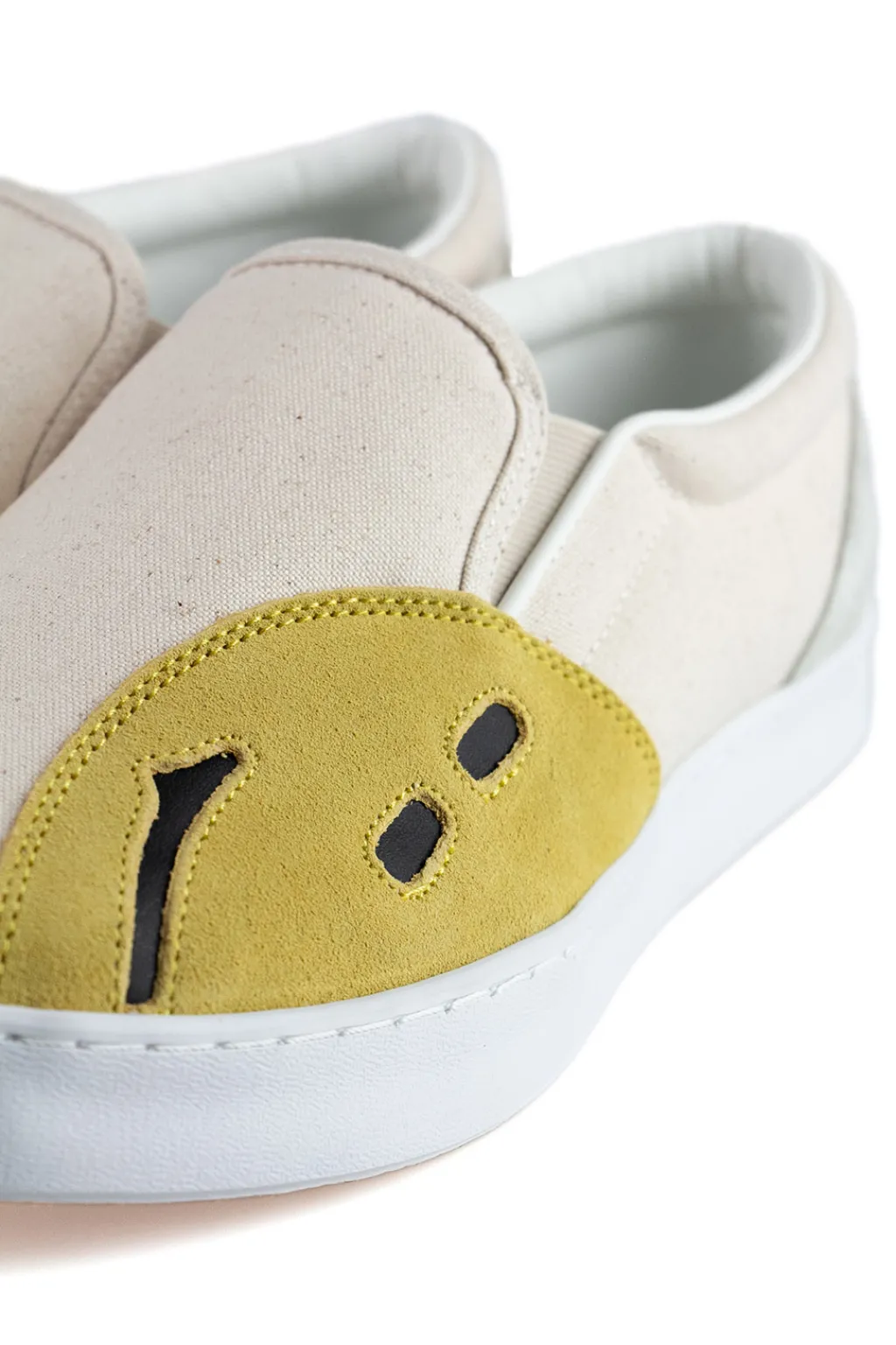 Fashion Kapital Rain Smile Slip On - Natural