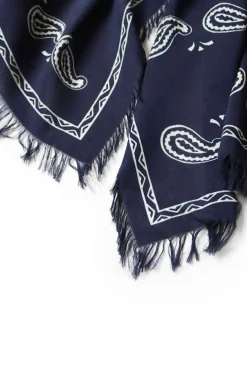 Sale Kapital Rayon Fringe Stole (PECOS Paisley) - 2 Colors