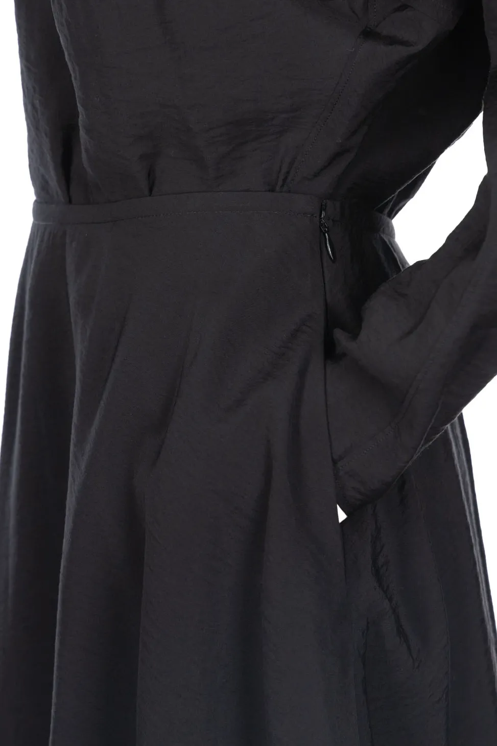 Discount YLEVE Rayon-Poly Broad Skirt - Black