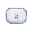 Clearance Motif Ceramic and Art Rectangle Small Plate -Cobra Twist