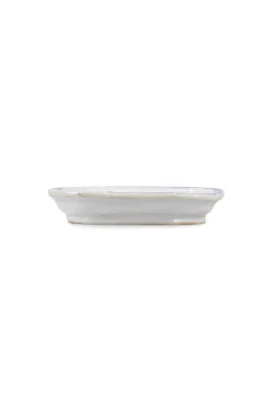 Clearance Motif Ceramic and Art Rectangle Small Plate -Cobra Twist