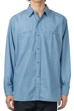 Sale Nanamica Regular Collar Chambray Shirt