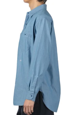 Sale Nanamica Regular Collar Chambray Shirt