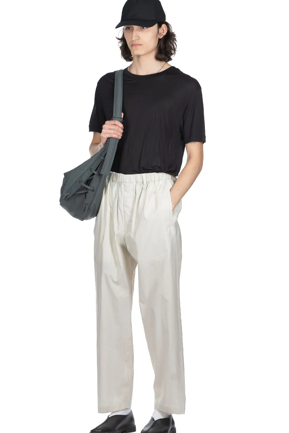 Discount LEMAIRE Relaxed Pants - Pale Mastic