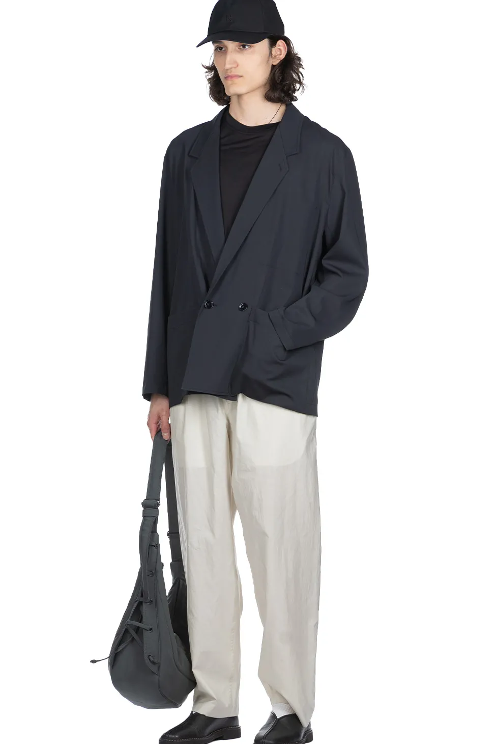 Discount LEMAIRE Relaxed Pants - Pale Mastic