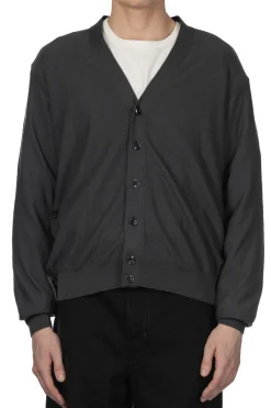 Discount LEMAIRE Relaxed Twisted Cardigan - Carbon