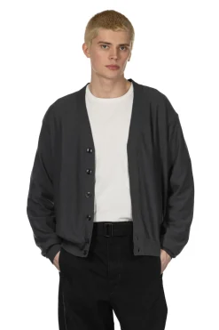 Discount LEMAIRE Relaxed Twisted Cardigan - Carbon
