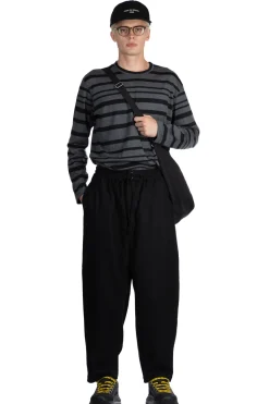 Sale Junya Watanabe MAN Relaxed Wool Wide Pants - Black