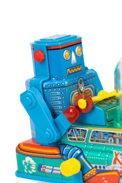 New Masudaya Toy Company Retro Mini Space Robot Car