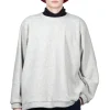 Online Kapital Reverse Fleece BIG Crew Sweater - Natural
