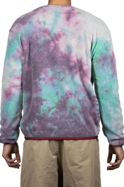 New Kapital Reverse Fleece Tie Dye Packed T (ASHBURY DYED) - Blue