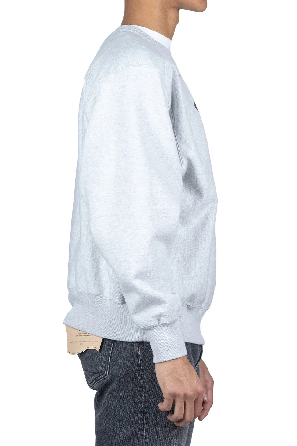 Clearance OrSlow Reverse Weave H. Weight Vintage Crew Sweat (ORSL)- Light Gray