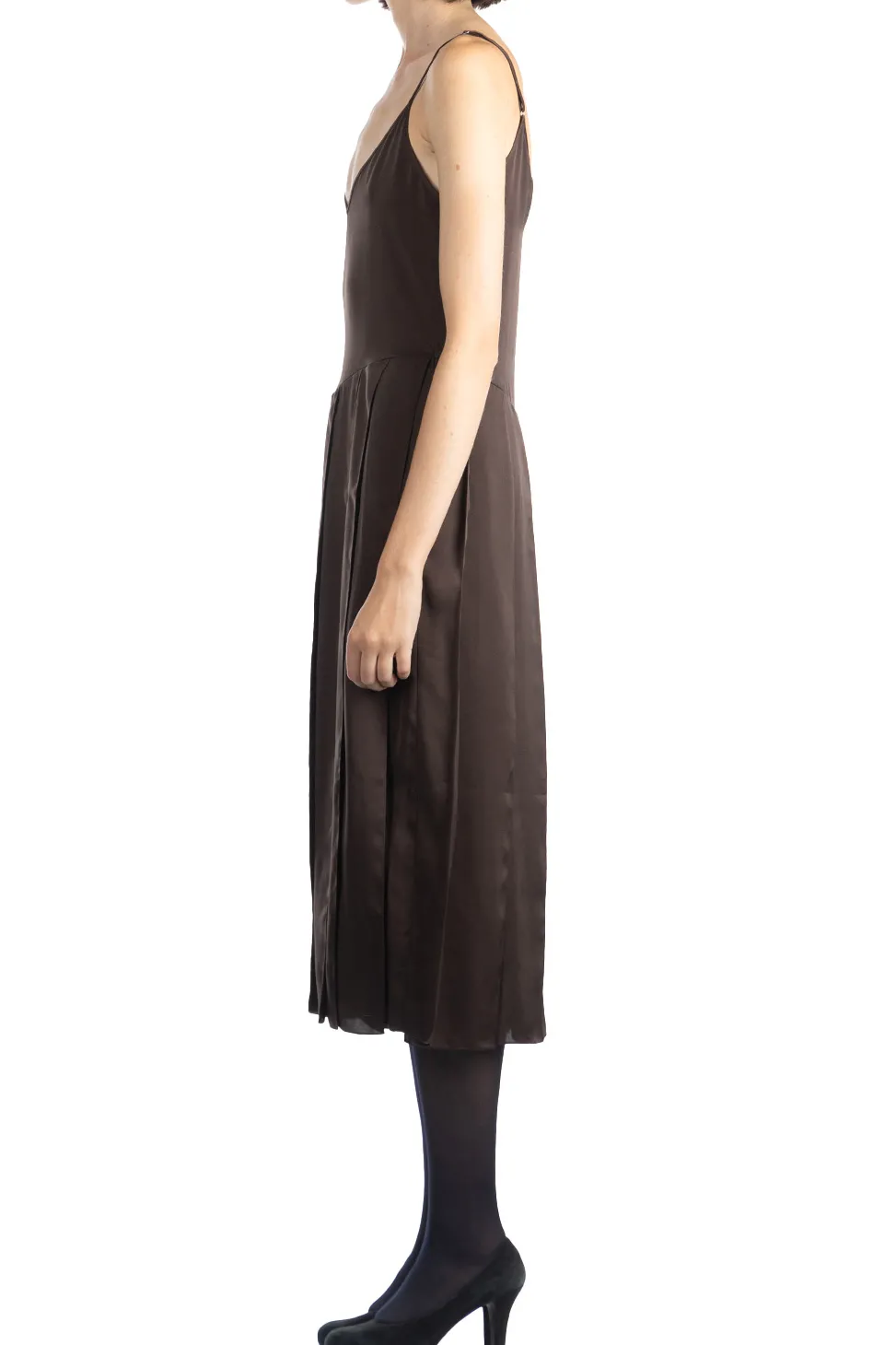 Hot JW Anderson Ribbon Panel Dress - Chocolate Brown