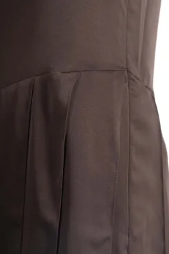 Hot JW Anderson Ribbon Panel Dress - Chocolate Brown