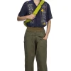 New Kapital Rip Stop AVIATOR SUITCUT Pants - Khaki